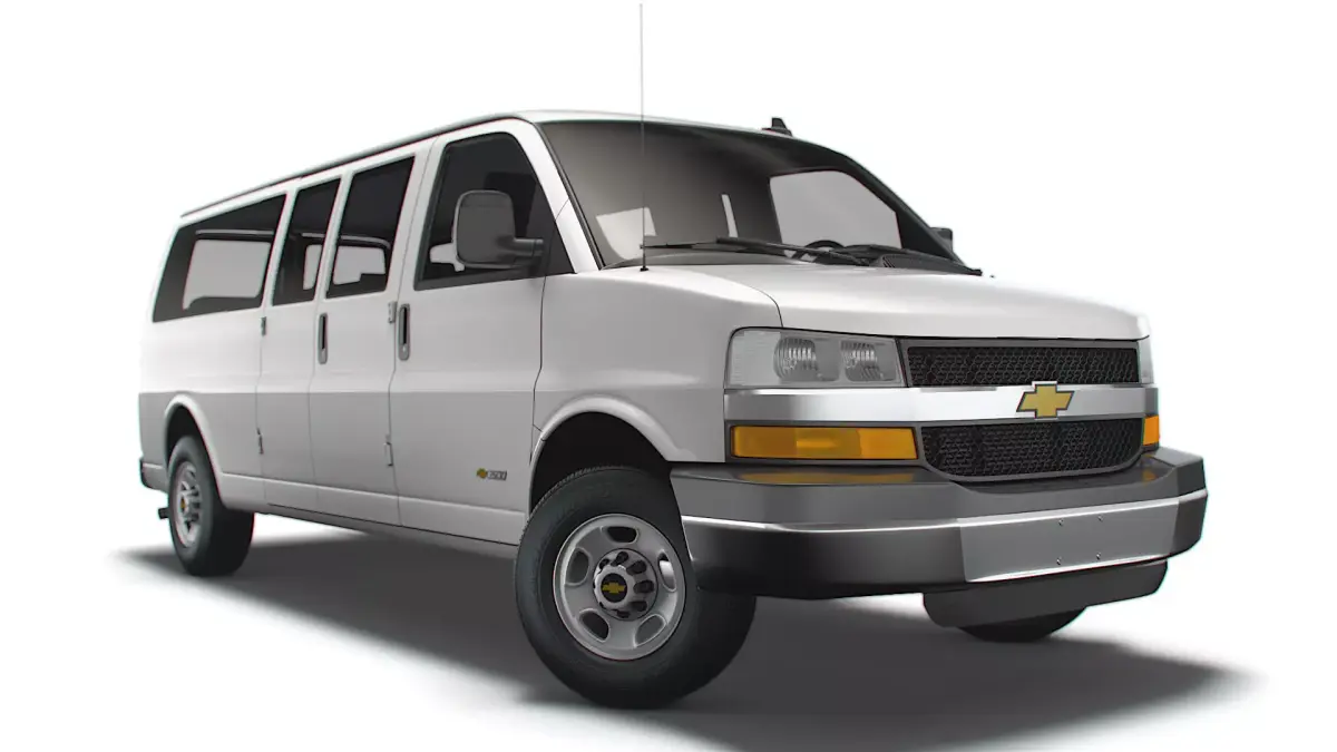 Chevrolet Express Extended WB 2022 3D model