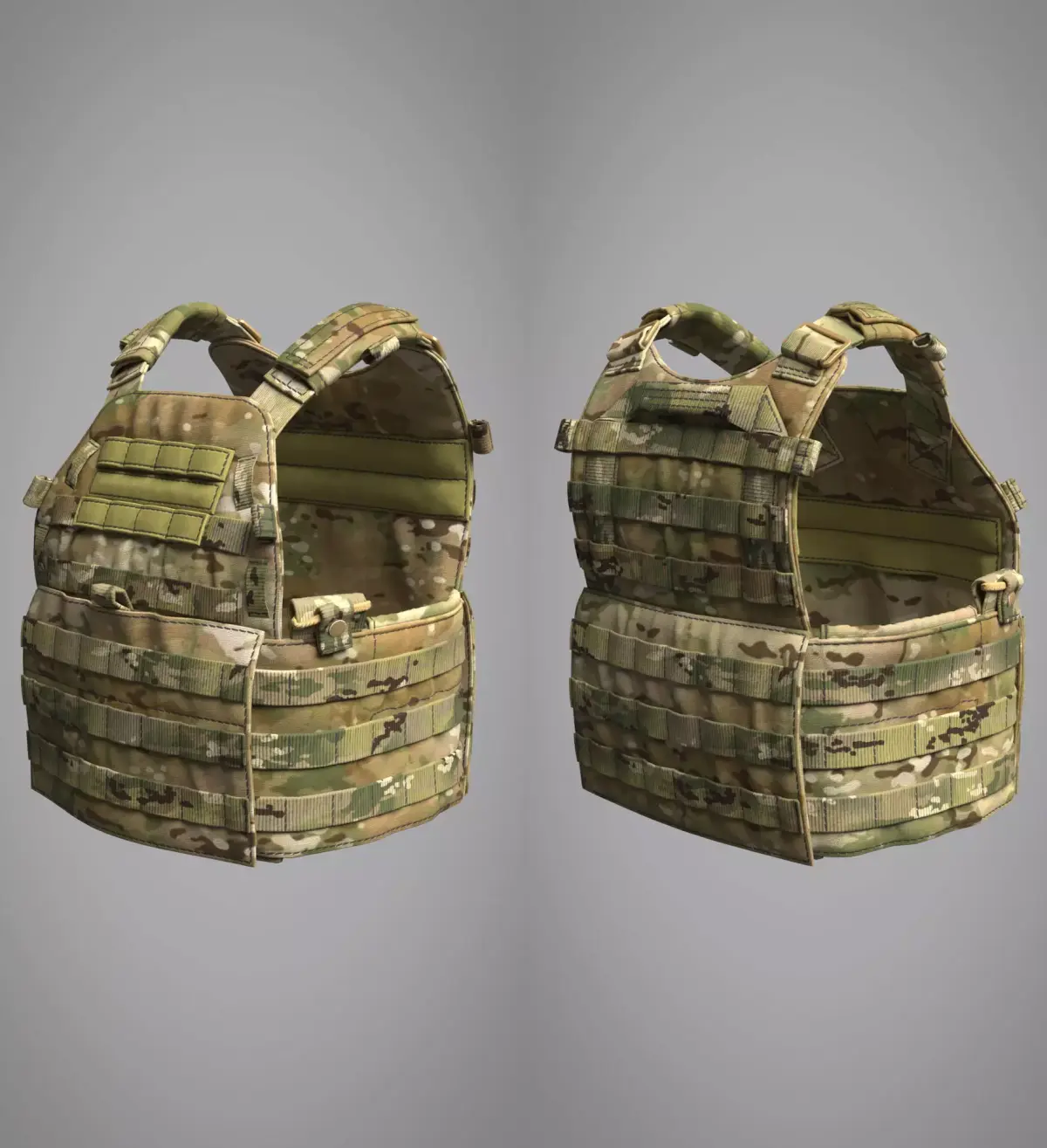 Military Bulletproof Vest LBT 6094 - MD project 3D model