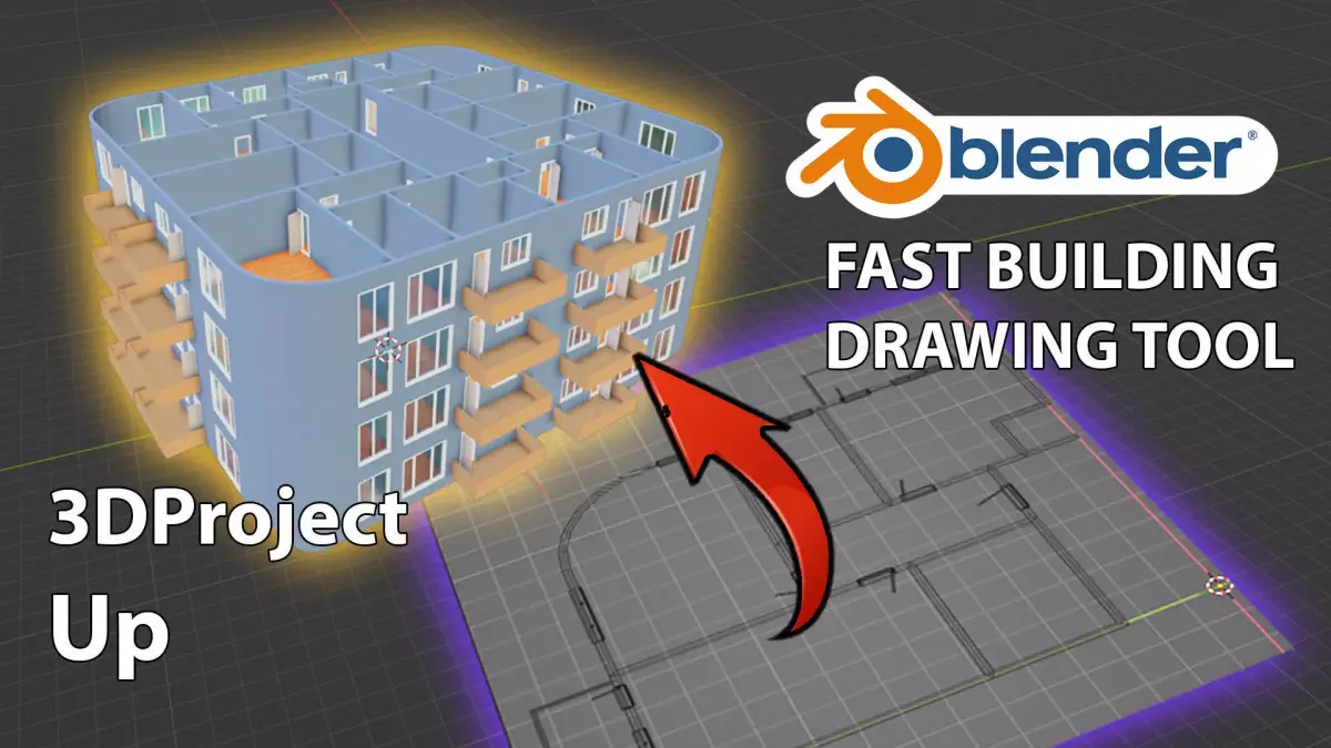 Blender 3d ProjectUp GN Free 3D model