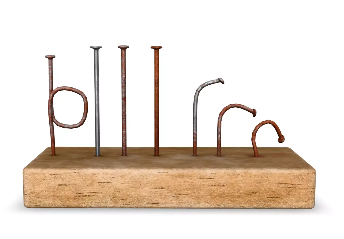 Simple Nails Low-poly 3D model