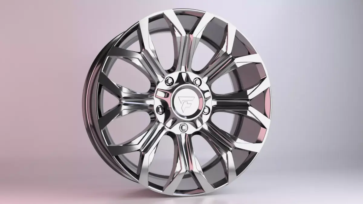 Fittipaldi FA21 Wheels 3D model