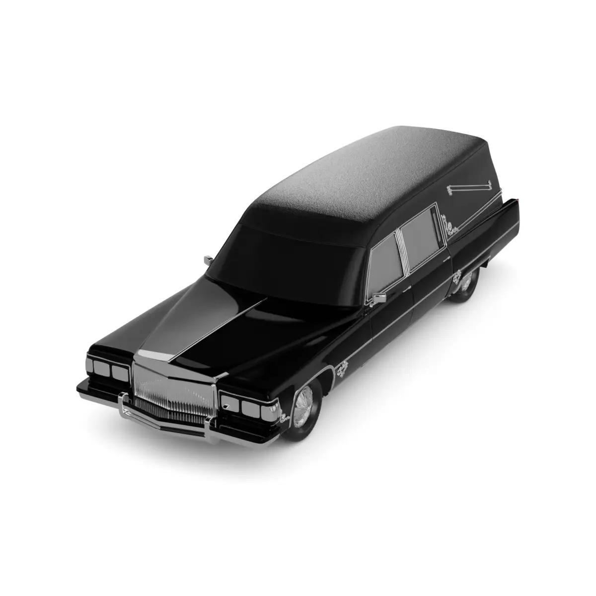 Hearse 3D model purchase