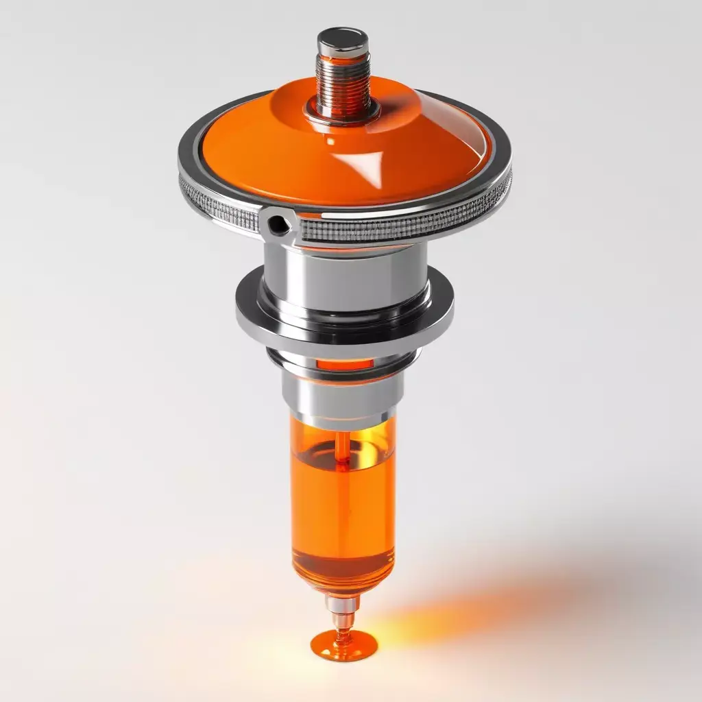Futuristic Stimpack Injector 3D Model 3D model