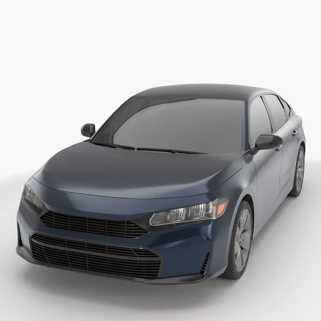 Generic Hatchback 01 3D model