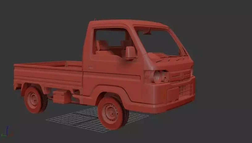 H Acty Truck Mk4 2012 3D print model