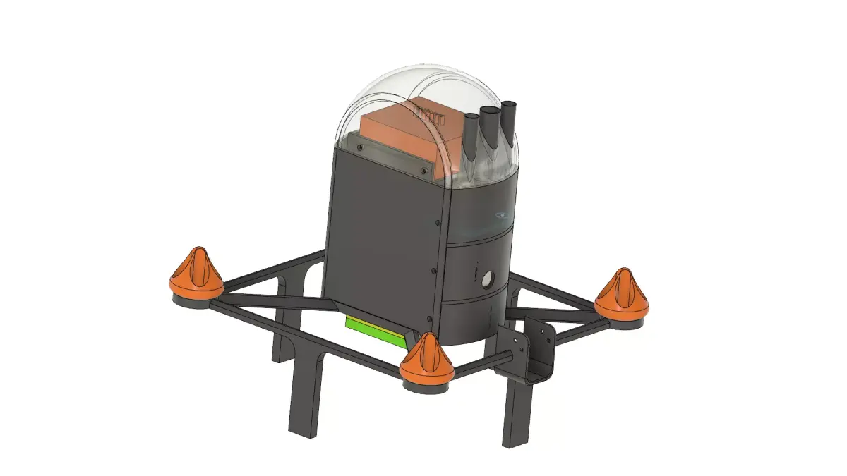 DRONE CAPSULA1 3D print model