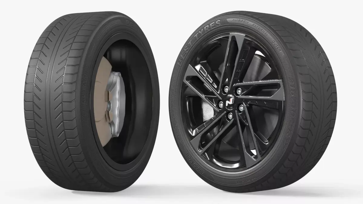 Hyundai Sonata Sport Wheel Rim 3D model purchase