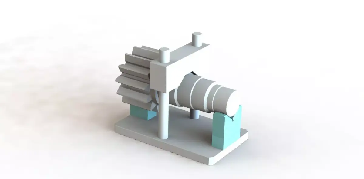Dispositivo de Teste de Carga Load Test Device 3D model