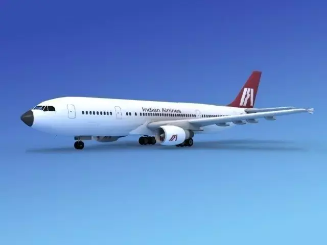 Airbus A-300 India Airways 3D model
