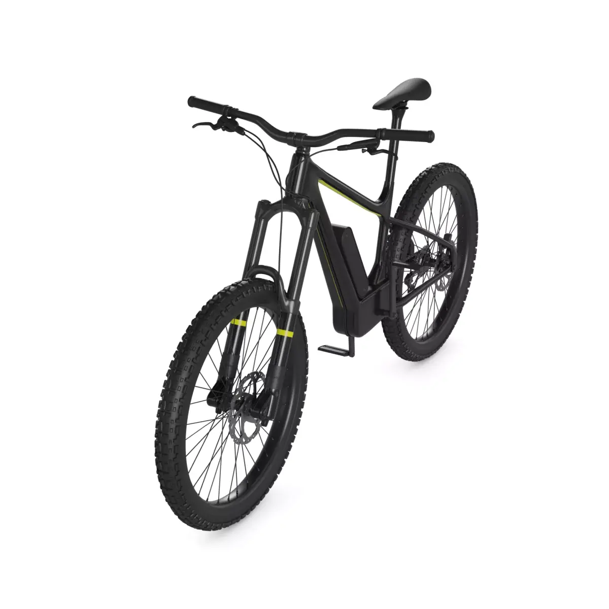 Electric Mountain Bicycle 3D model buy