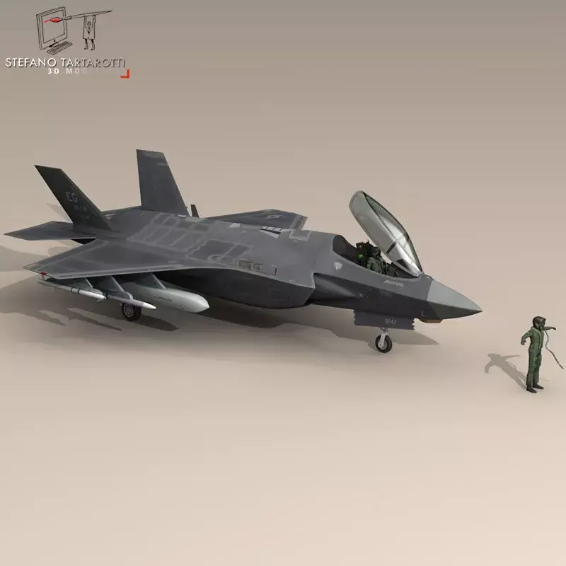 F35A - USAF 3D model