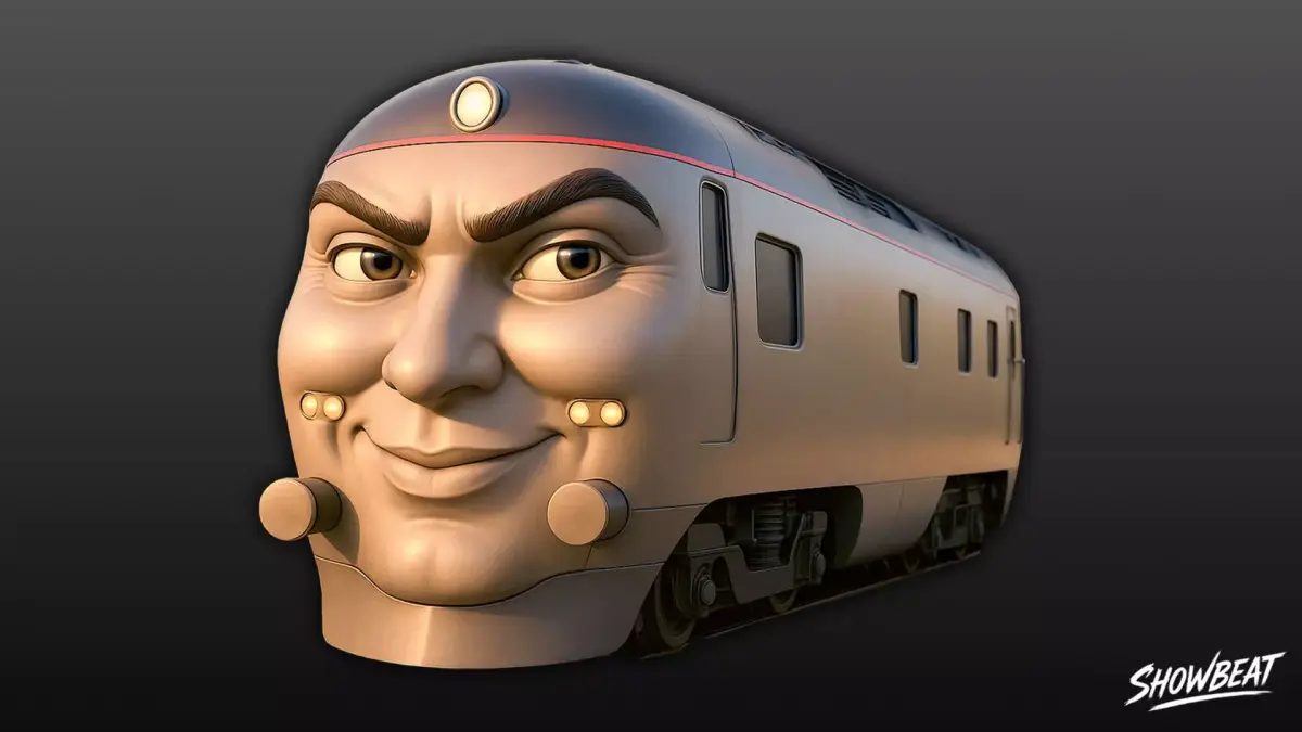 Ciuf Ciuf Treno Pervertito - Italian Brainrot Low-poly 3D model