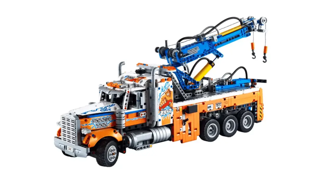 TwindBricks3D - 42128 Heavy-duty Tow Truck 3D print model