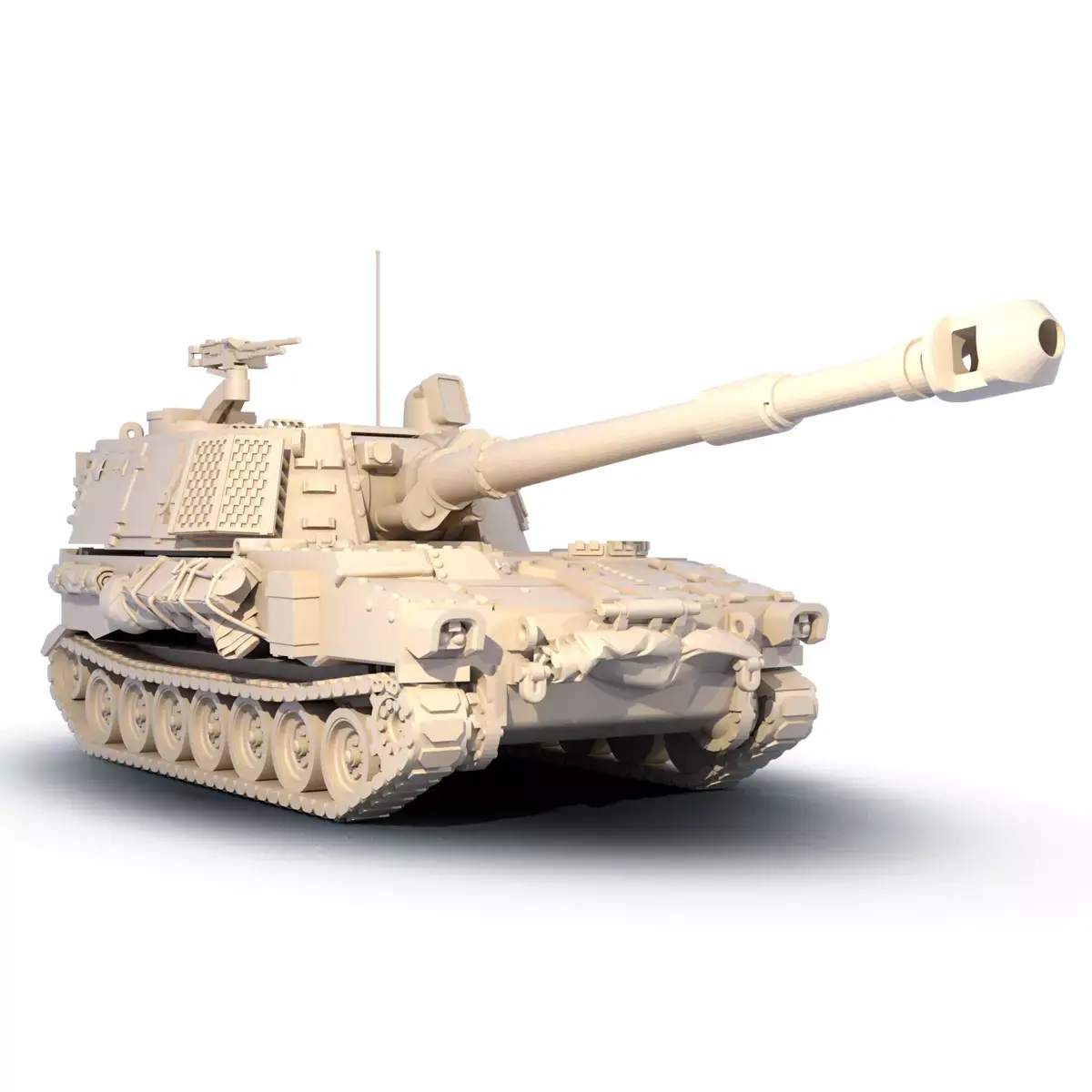 M109A2 Free 3D print model