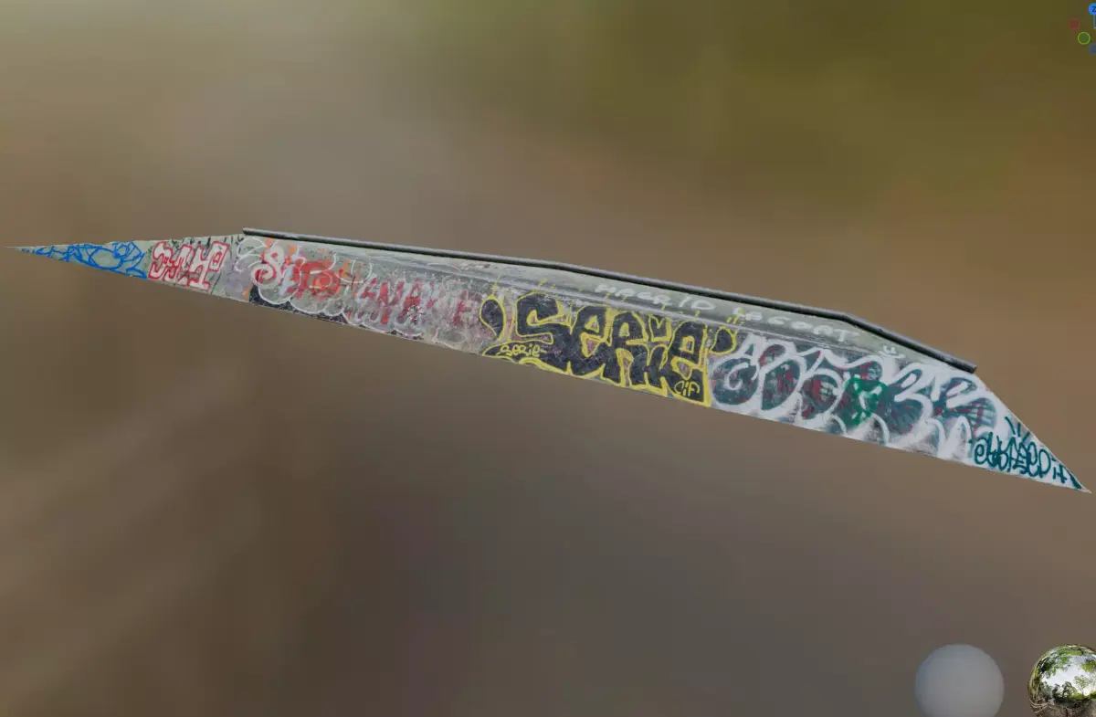skatepark element 4 3D model