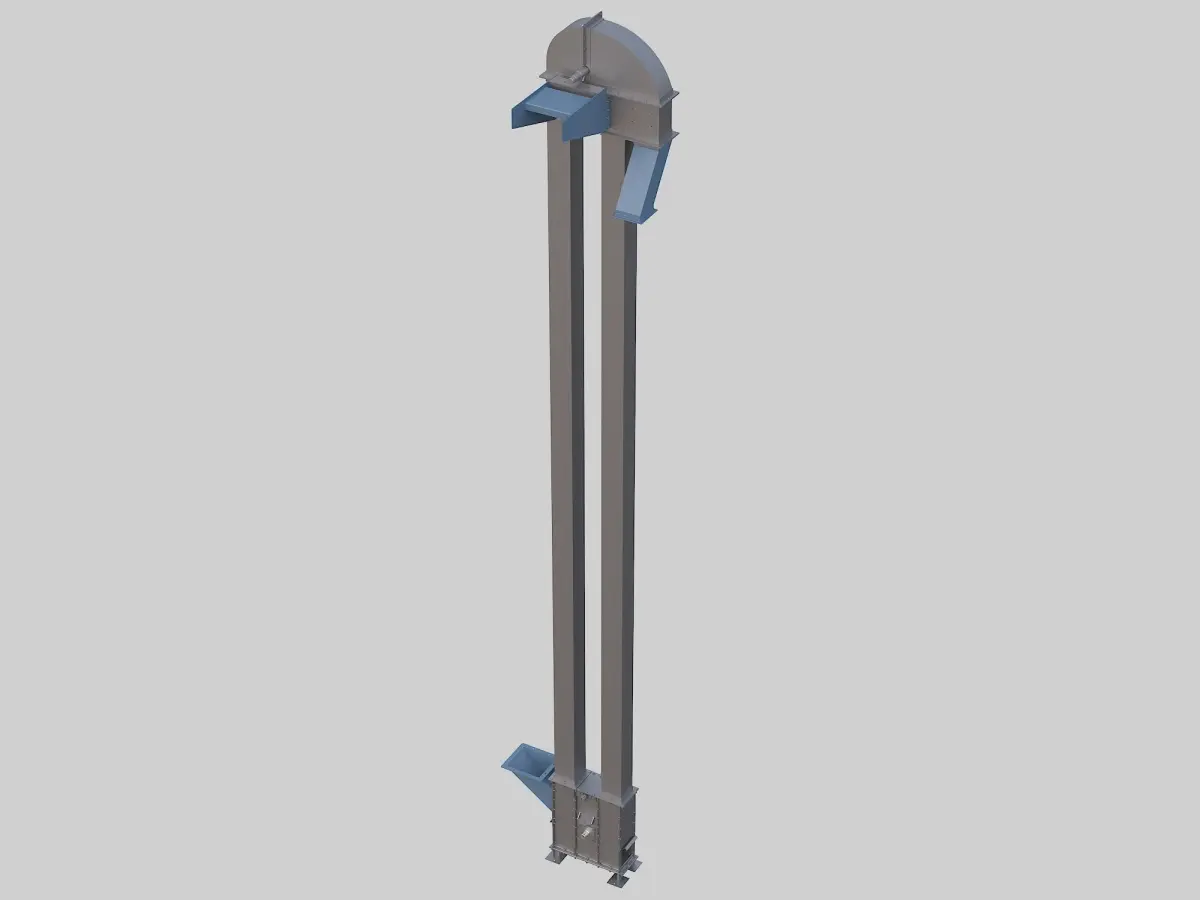 Bucket elevator lift 3D model