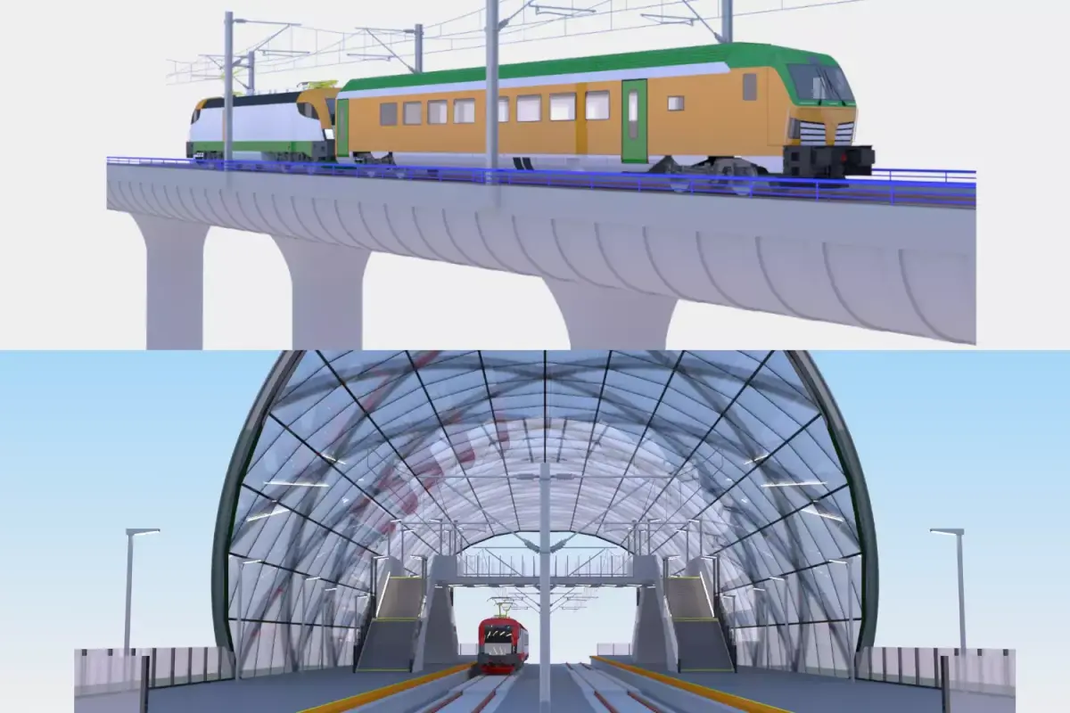 Railway station and bridge II 3D Model Pack purchase