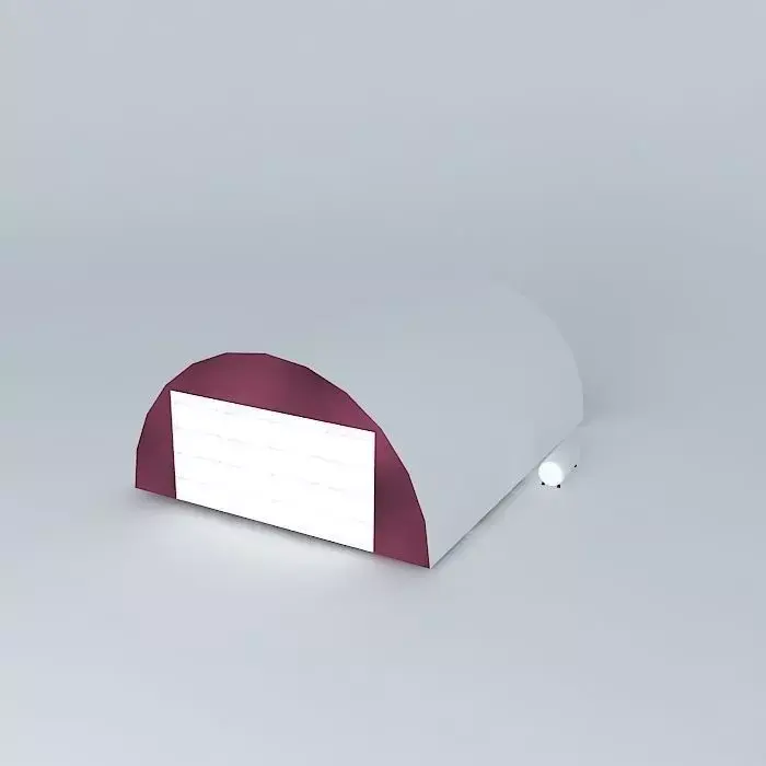 Nerlerit Inaat Airport Hangar Free 3D model