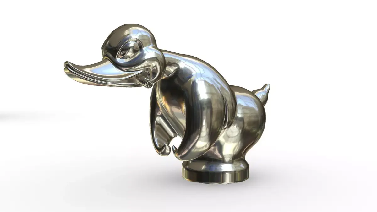 duck logo 3D model