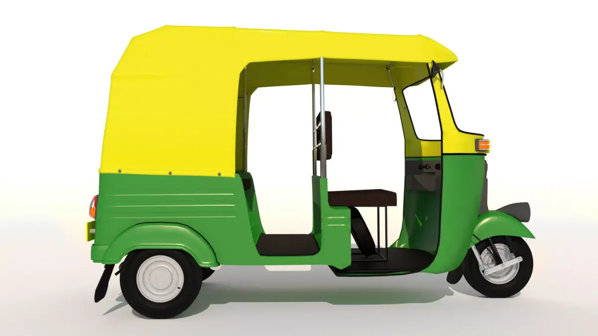 The Auto Rickshaw 3D model