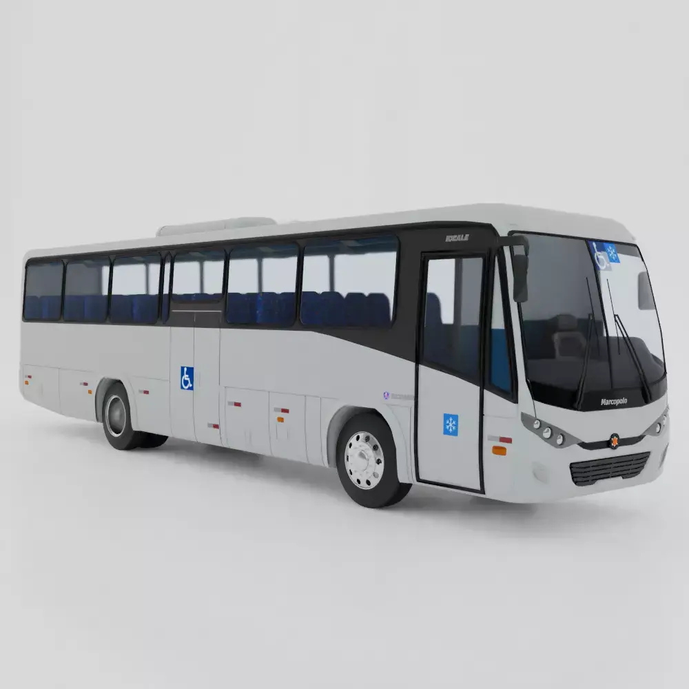 Marcopolo Ideale 800 Bus  3D model
