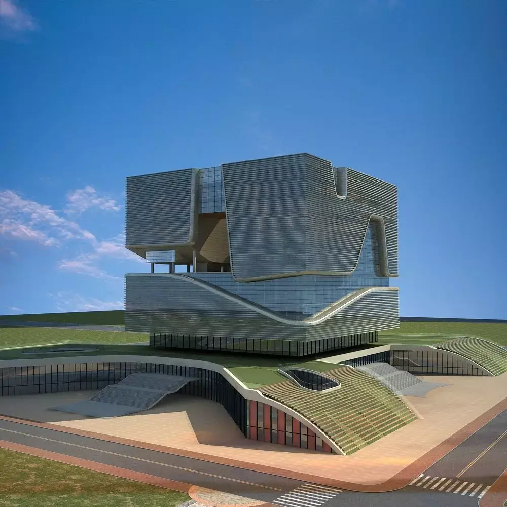 Museum 2 3D model by psrl2023
