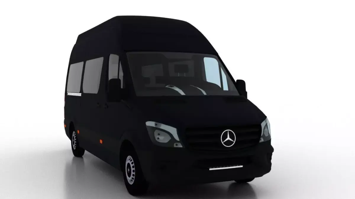 Mercedes Benz Sprinter L2H3 2015 Passenger EU 3D model