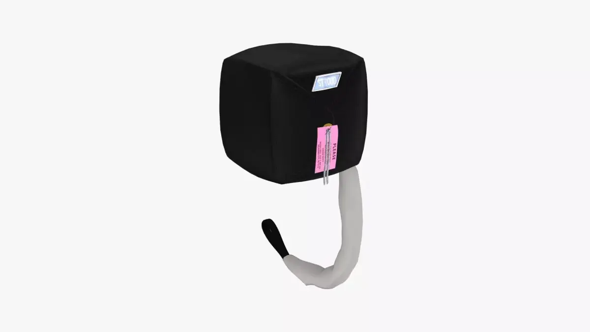 Stroud Safety Drag Parachute Low-poly 3D model