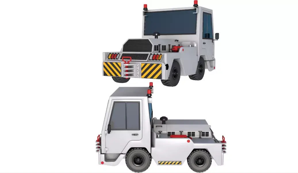 Aircraft Tow Tractor Generic 3D model