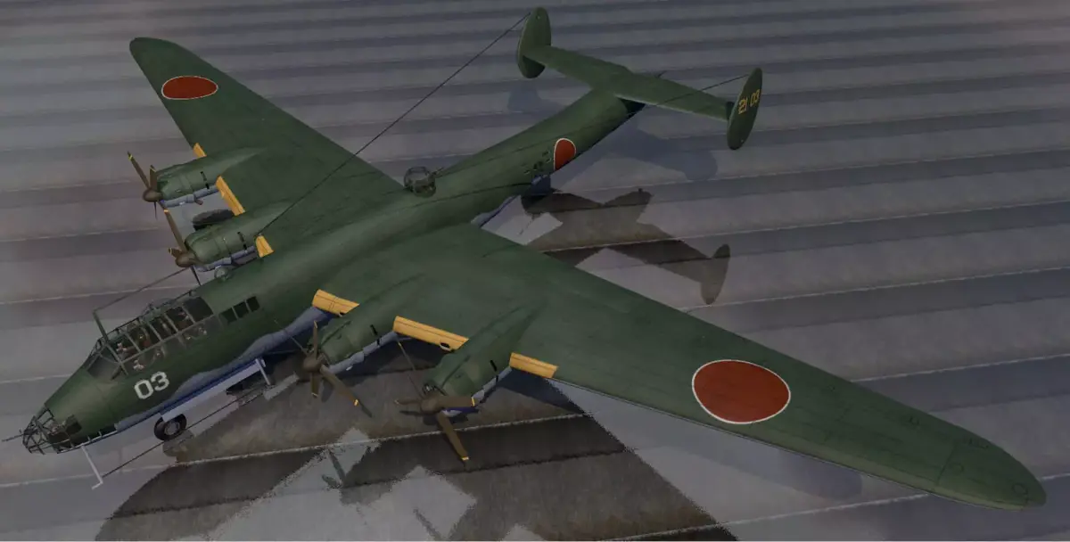 Nakajima G5N2 Shinzan - aka Liz 3D model
