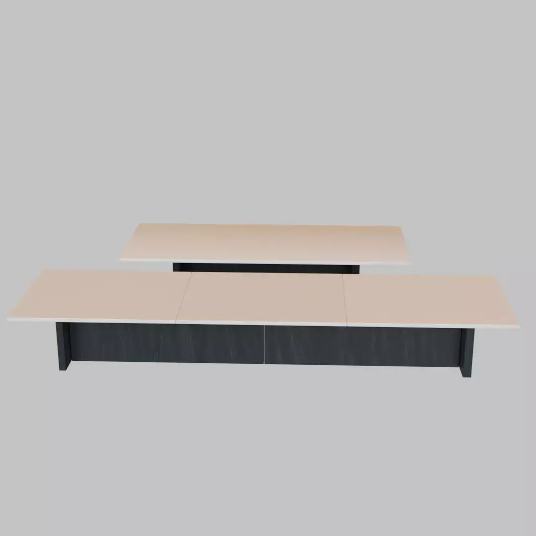 Boardroom Tables Low-Poly Free low-poly 3D model
