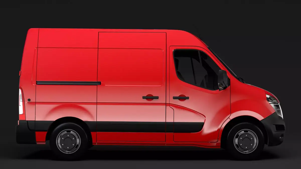 Nissan NV 400 L1H2 Van 2017 3D model