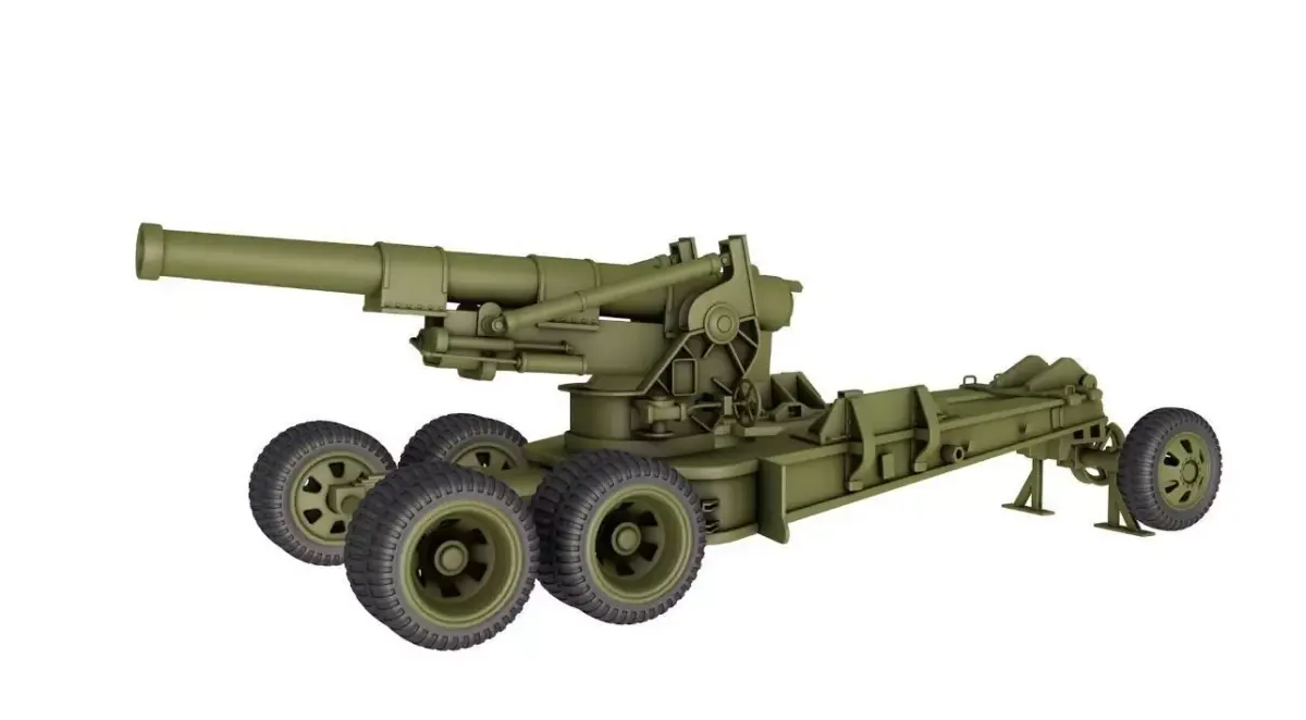 M115 Howitzer 3D model