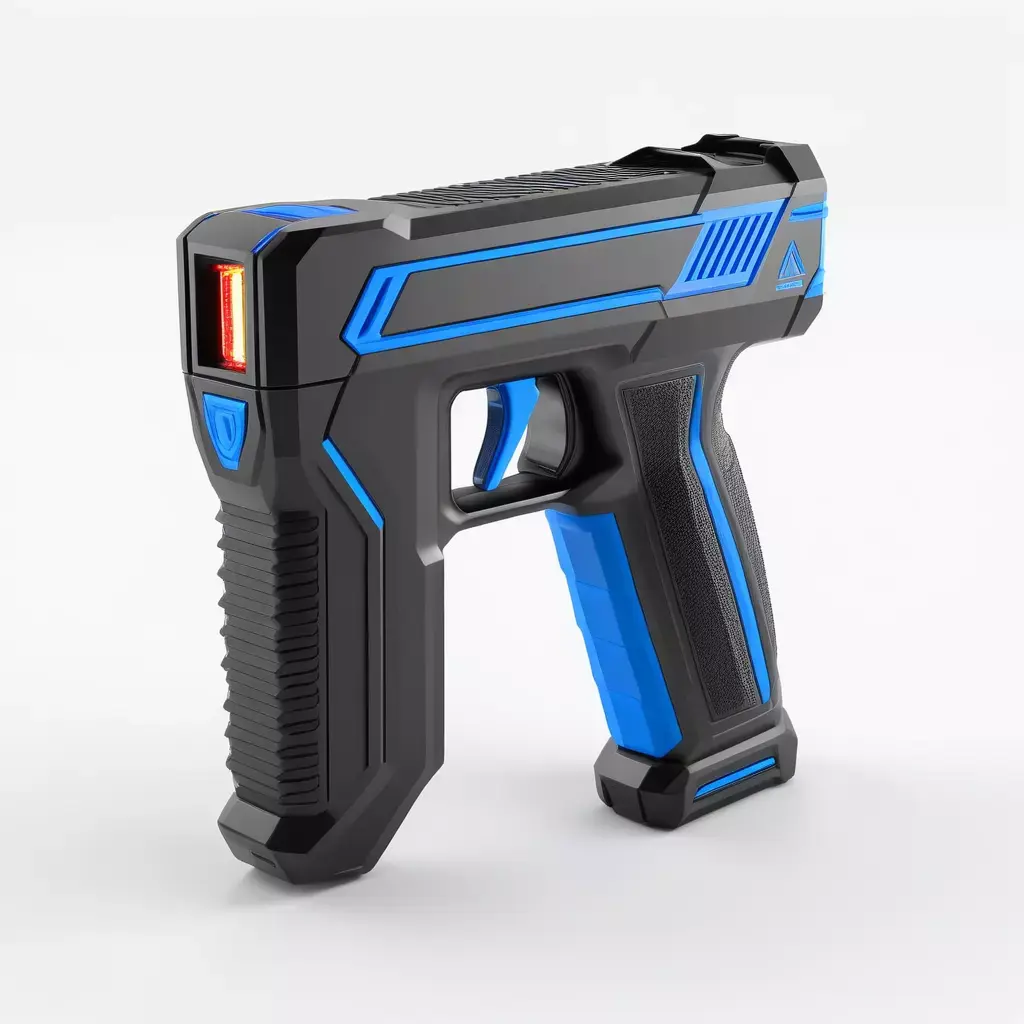 Futuristic Stun Gun 3D Model 3D model