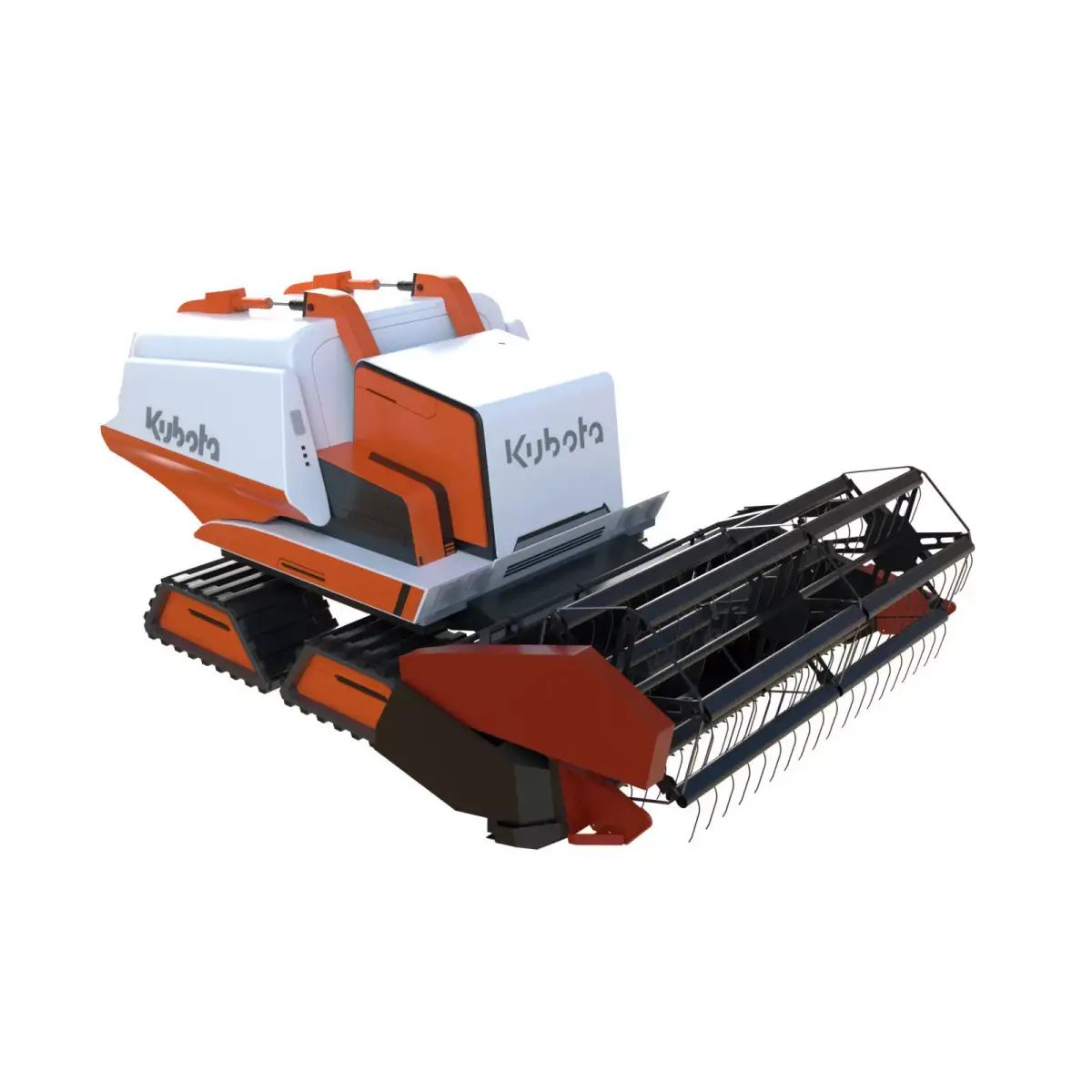 Seed Drill Tractor 3D model