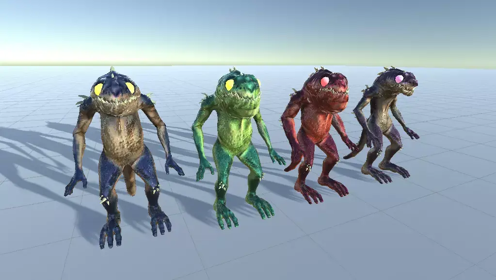 Mirken Aquatic-Land Pack Low-poly 3D model