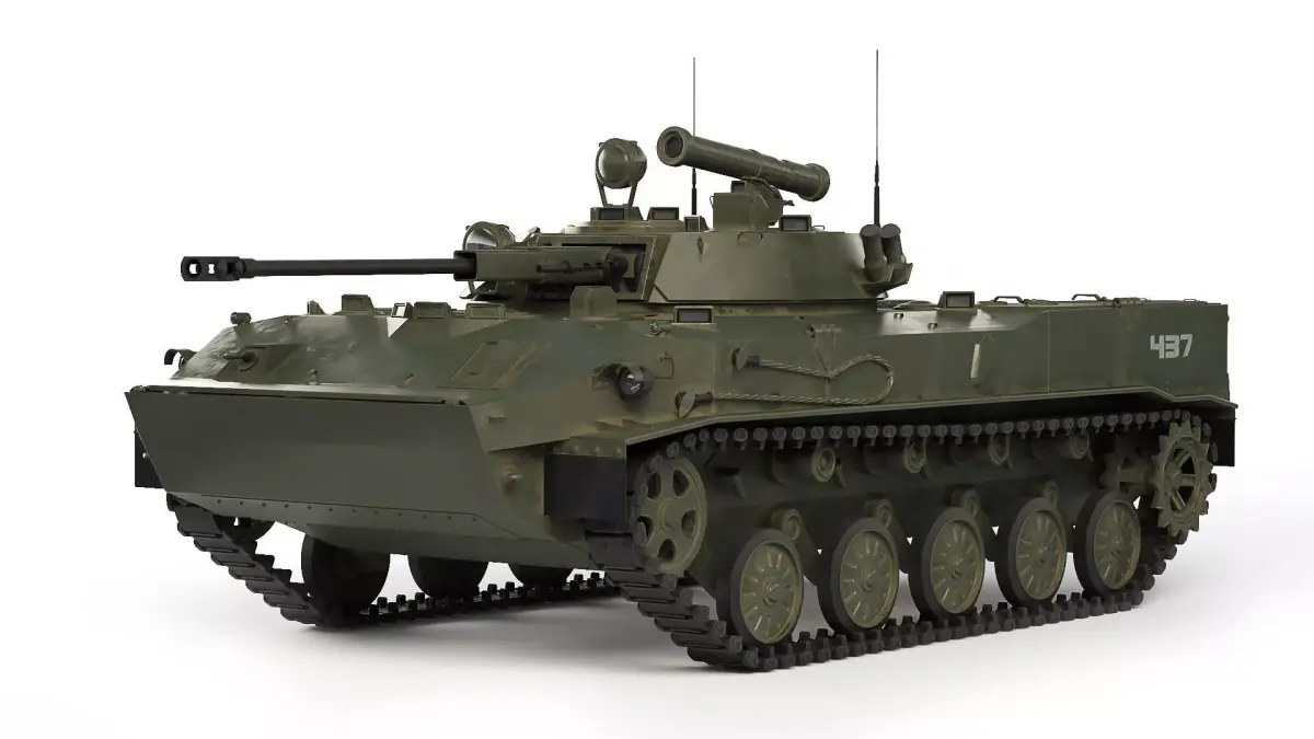 BMD-3 Bakhcha 1990 3D model