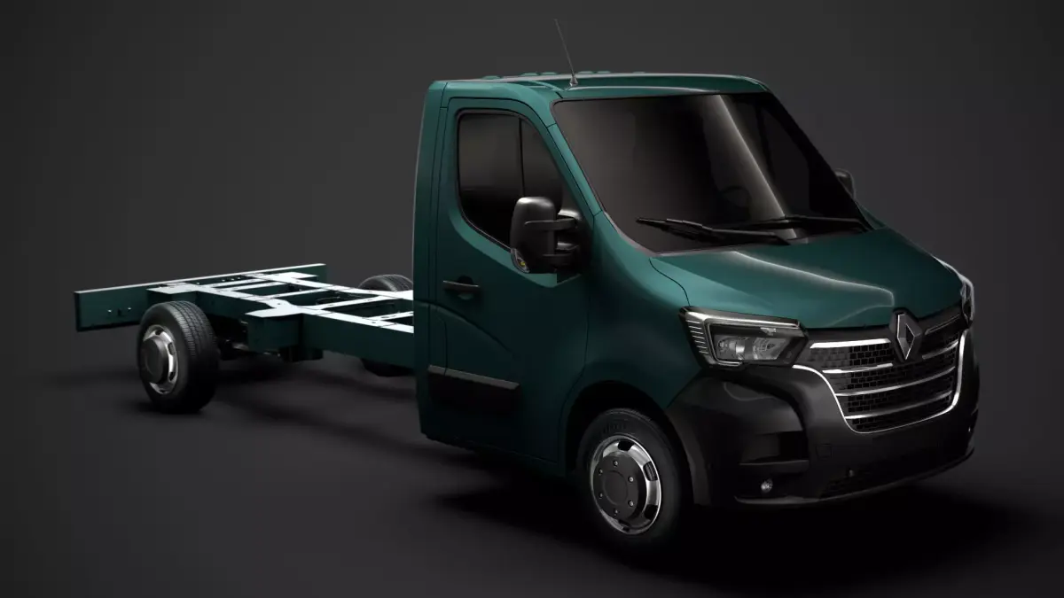 Renault Master SingleCab SW E30 Chassis 2020 3D model