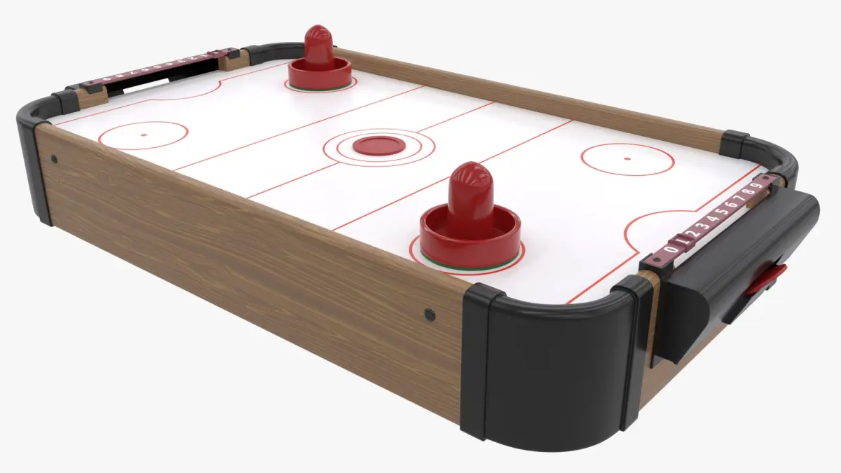 Mini Air Hockey Table 3D model