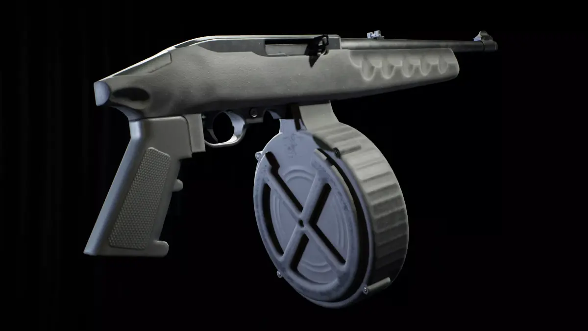 PBR - Ruger 10 22 Beehive Rifle - Game-Ready 3D Asset Low-poly 3D model