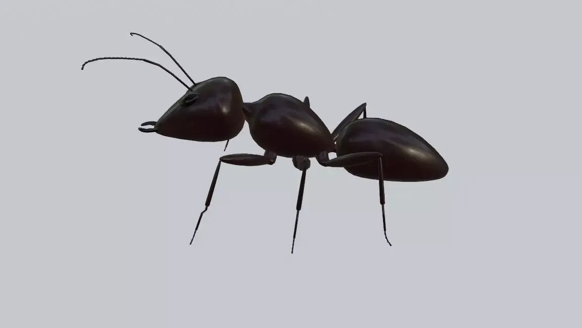 Ant - Formiga Low-poly 3D model