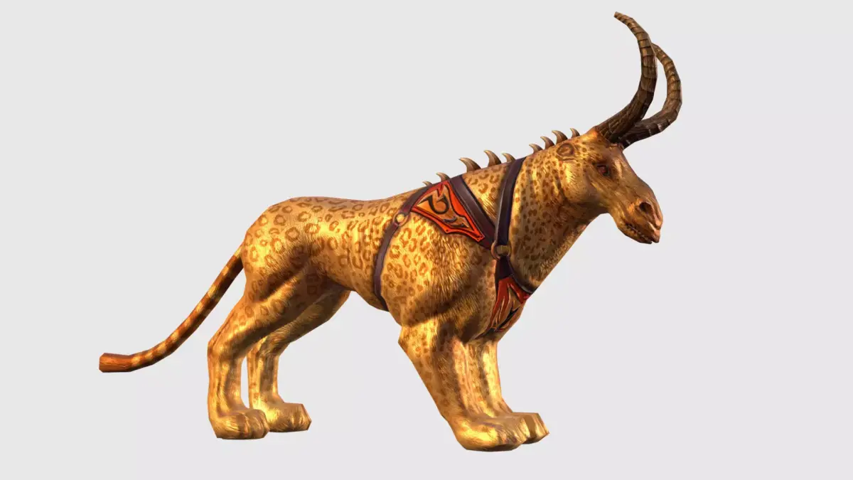 Animal Dinosaur Fantasy Character MMO RPG Game Low-poly 3D model