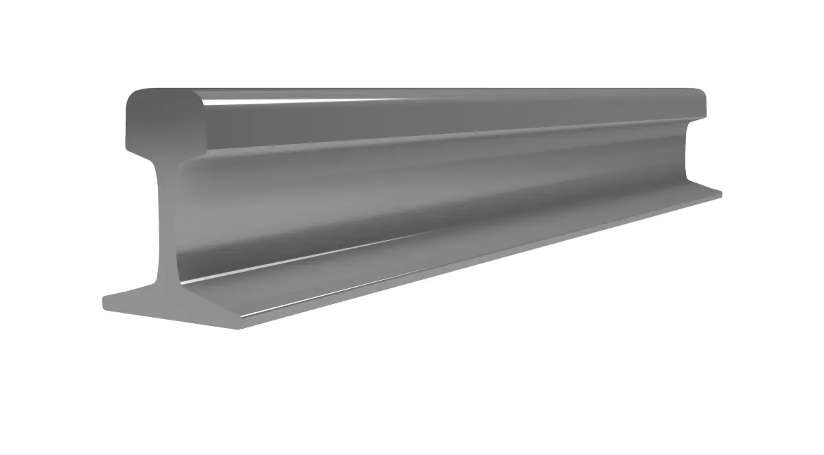 MAV 48 kg railway rail 3D model