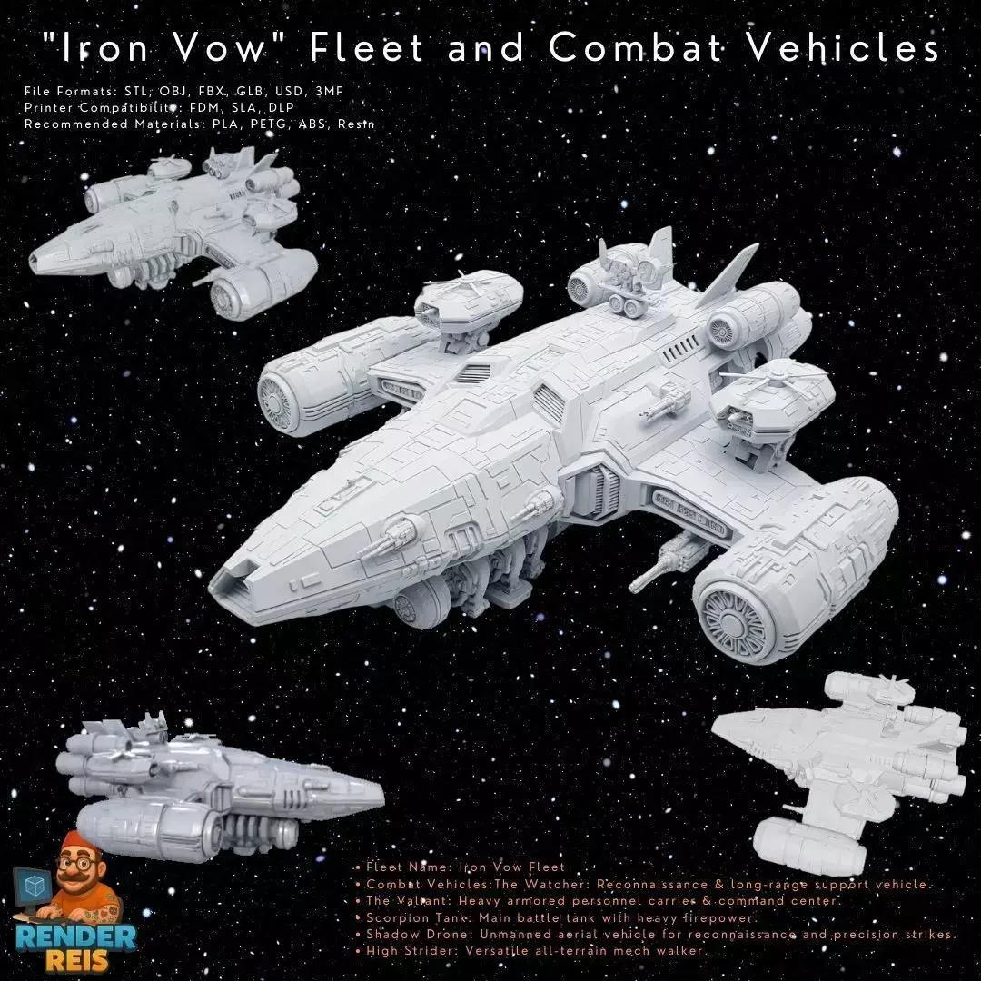 3D Printable Armada Bowbreaker Corvette 3D model
