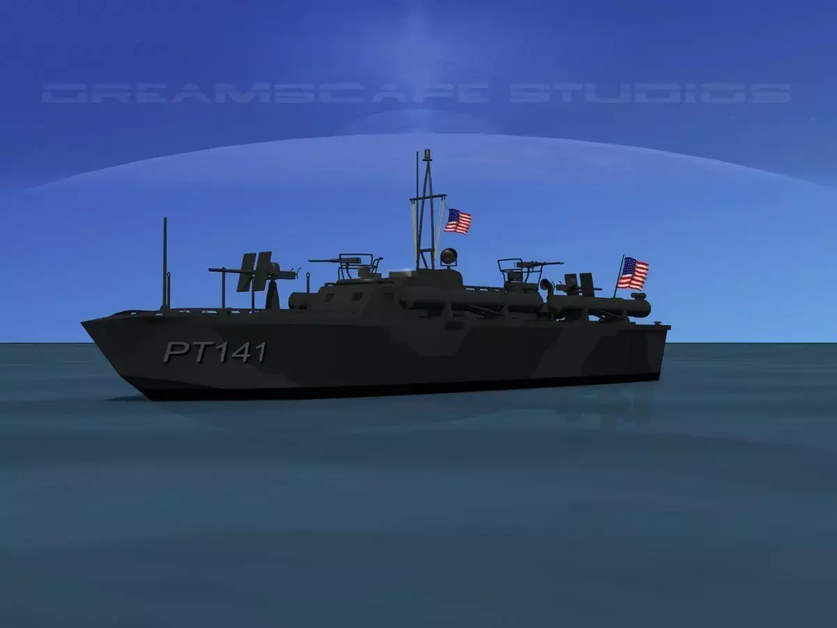 Elco PT Boat PT141 3D model