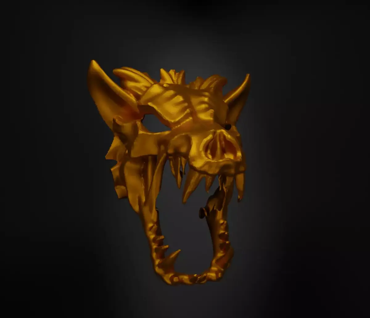 Wolf Full Face Helmet Animal Face Mask - Wolf Animal Armor Part 3D print model