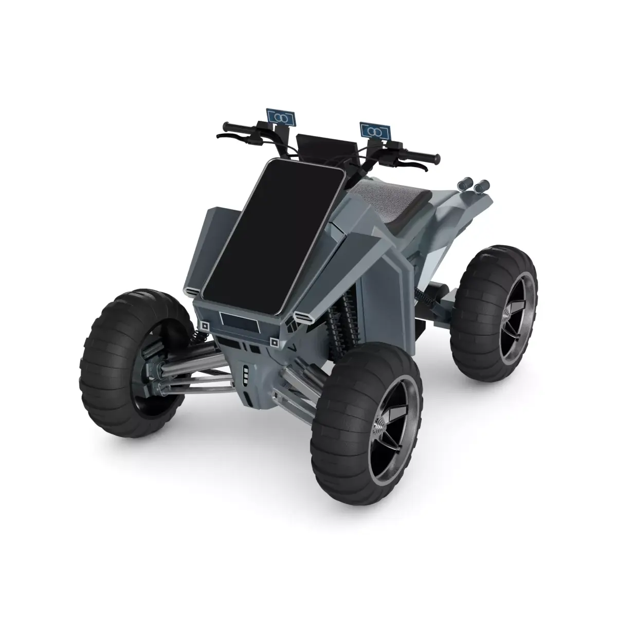 Quad bike 3D model 3