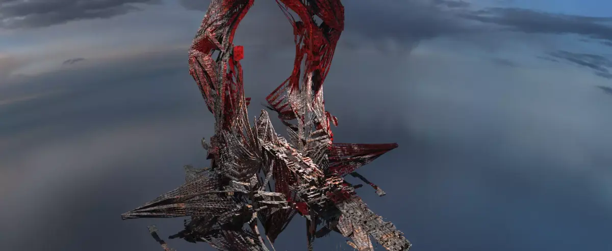 Spider Oni temple  tower 3D model