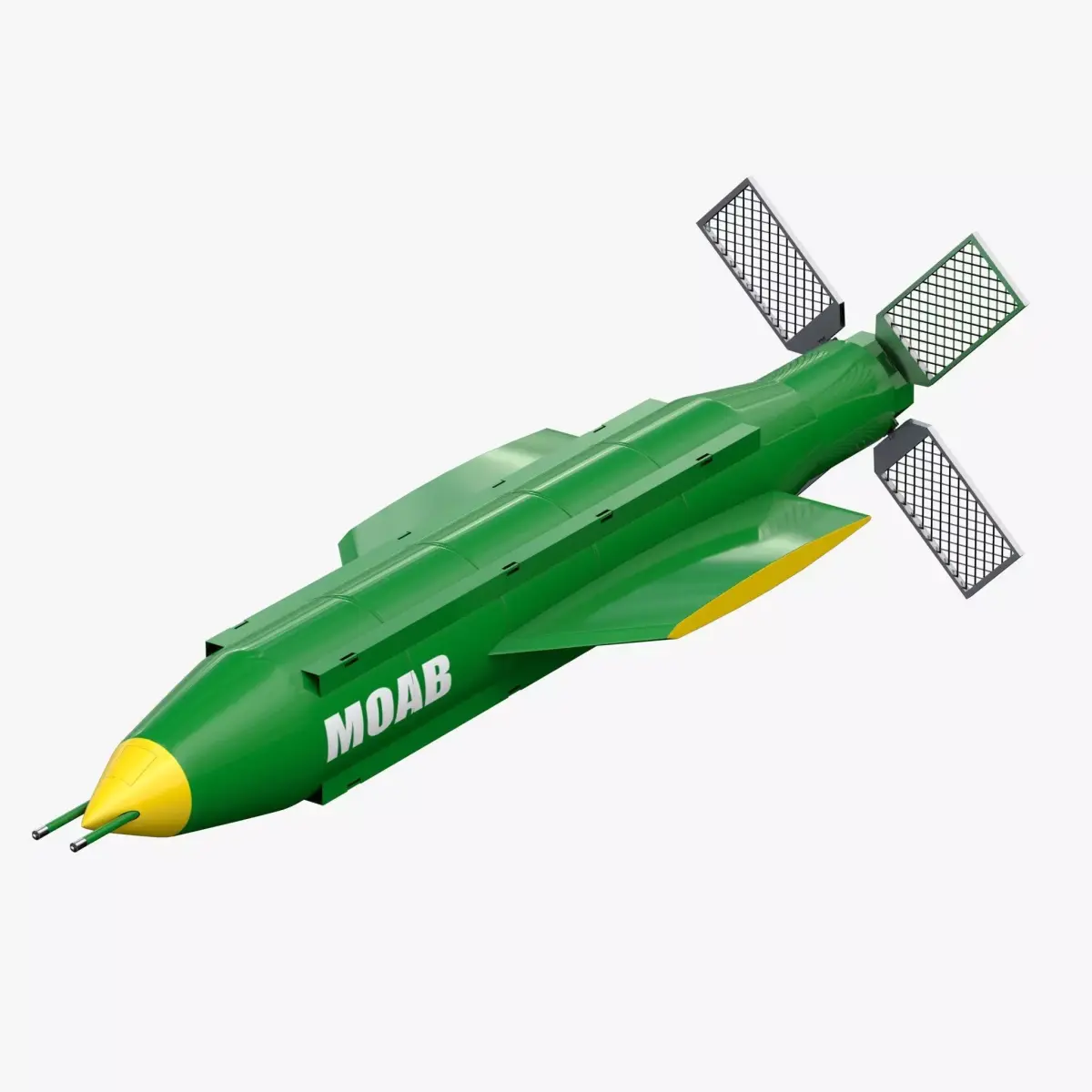 GBU 43 MOAB 3D model