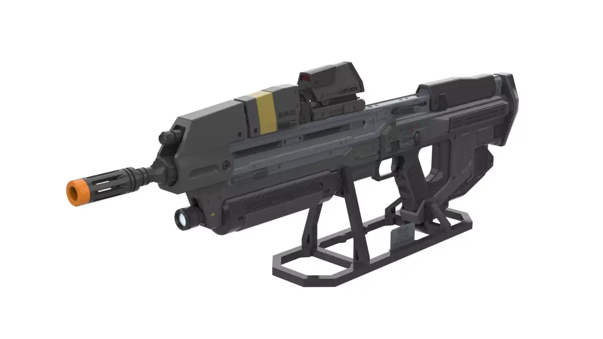 MA40 Blaster - Halo - Commercial - Printable model - STL 3D print model